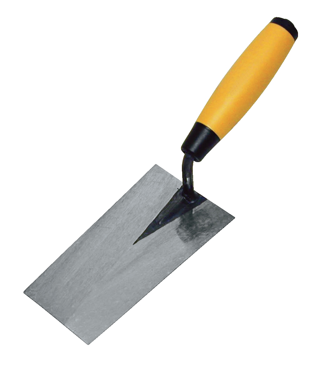 SMALL SQUARE TIP TROWEL ENERGY RUBBER HANDLE Ghelfi